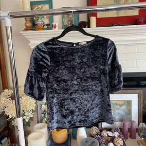 Crewcuts Girls Velvet Top